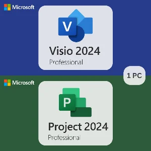 Microsoft PROJECT / VISIO PRO 2021/2024🔑RETAIL🌎GLOBAL