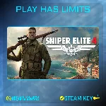 🔑Sniper Elite 4 КЛЮЧ STEAM Global + РФ