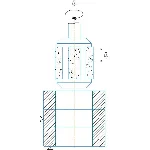 Схема обработки хонингование отверстия в компасе