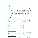 Чертеж калибр-пробка 35H7 и деталировка в компасе