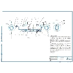 Чертеж гидроцилиндра диаметром 100 мм в компасе