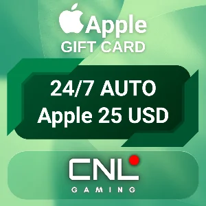 24/7 АВТО | Apple 25 долларов США (подарочная карта)