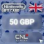 24/7 АВТО | Nintendo eShop 50 GBP (Подарочная карта)