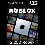 Roblox Card 25 USD💰Роблокс💰Robux⚡Робукс⚡США🇺🇸