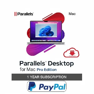 Parallels Desktop 26 Pro for Mac 1 Year + Paypal