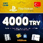 💥 Playstation Network PSN 4000 TRY (Türkiye)