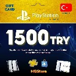 💥 Playstation Network PSN 1500 TRY (Türkiye)