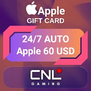 24/7 АВТО | Apple 60 долларов США (подарочная карта)