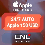 24/7 АВТО | Apple 150 долларов США (подарочная карта)