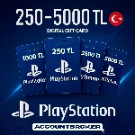 Карта Playstation Network (PSN) 250-5000 TL (ТУРЦИЯ) %0