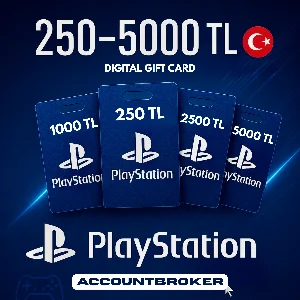 Карта Playstation Network (PSN) 250-5000 TL (ТУРЦИЯ) %0
