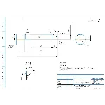 Рабочий чертеж и 3D модель детали ось эксцентриковая