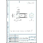 Чертеж детали "Гайка накидная" в программе компас