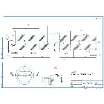 Чертеж и 3д модель детали ось лебедки в компасе