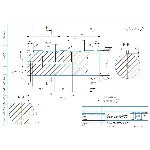 Чертеж и 3д модель детали ось роликов в компасе