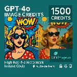 GPT-4o кредиты изображений·1500—мгновенный код • Global