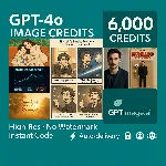 GPT-4o кредиты изображений·6000—мгновенный код • Global