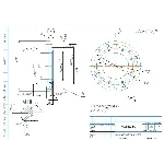 Чертеж и 3D модель детали фланец в программе компас