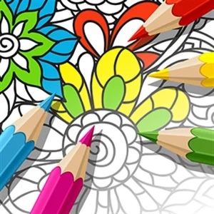 Премиум для Adult Coloring Book With Multiple Templates