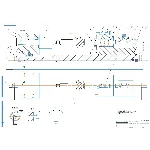 Чертеж приспособление шлицефрезерное делительное