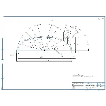 Чертеж и 3D модель детали днище эллиптическое в компасе