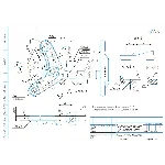 Чертеж кронштейн гидроусилителя левый в компасе