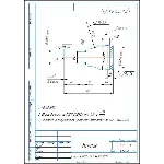 Чертеж и 3D модель детали валик в программе компас 3D