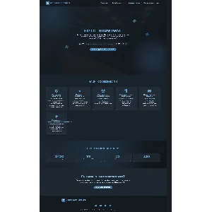 Minecraft Сервер - Промо Лендинг страница