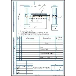 Чертеж калибр-пробка гладкий 164H14 в компасе
