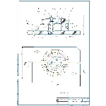 Чертеж и спецификация приспособления фрезерного