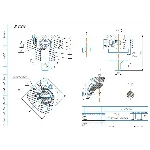 Сборочный чертеж и спецификация 01.000 Насос в компасе