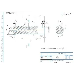 Чертеж и 3D модель детали ось ПК.02.06.01.04 в компасе