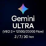 🔥СЧЕТ GEMINI ULTRA НА 3/7/30 ДНЕЙ (VEO 3) ✅