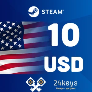 🎯STEAM 10 ДОЛЛАРОВ (USA|EU|TR|GBP|ARG)🎯