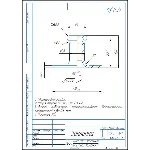 Чертеж и 3D модель детали заклепка в программе компас