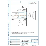 Рабочий чертеж детали патрубок в программе компас