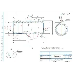 Рабочий чертеж детали "Втулка" в программе Компас 3D