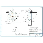 Чертеж и 3д модель детали крышка подшипника в компасе