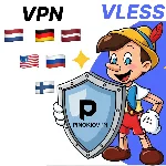 Private VLESS VPN 6 Серверов , до — 10 Гб/с