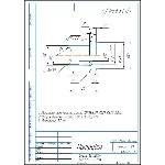 Чертеж детали "Патрубок" в программе Компас 3D