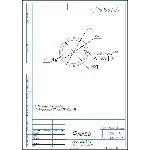 Чертеж и 3D модель детали "Фланец" в программе Компас
