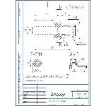 Чертеж и 3D модель детали штуцер в программе Компас 3D