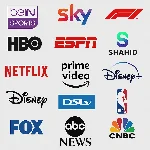 All in one subscription TV 12 MONTHS / F1-HBO-DSTV-FOX.