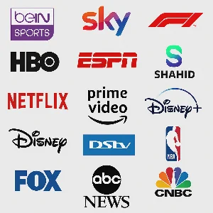 All in one subscription TV 12 MONTHS / F1-HBO-DSTV-FOX.