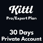 Доступ к частному аккаунту плана Kittl Pro на 30 дней