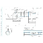 Чертеж детали "Вал-шестерня полый" в программе Компас