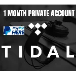 TIDAL HIFI PLUS PRIVATE 1 МЕСЯЦ ИНДИВИДУАЛЬНЫЙ/СЕМЕЙНЫЙ
