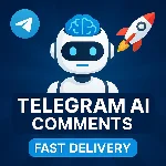 💬 Telegram AI Комментарии | 🟦 Быстрая подача!