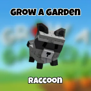 Grow a Garden > Енот Питомец