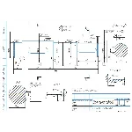 Чертеж детали "Вал тихоходный" в компасе d=50